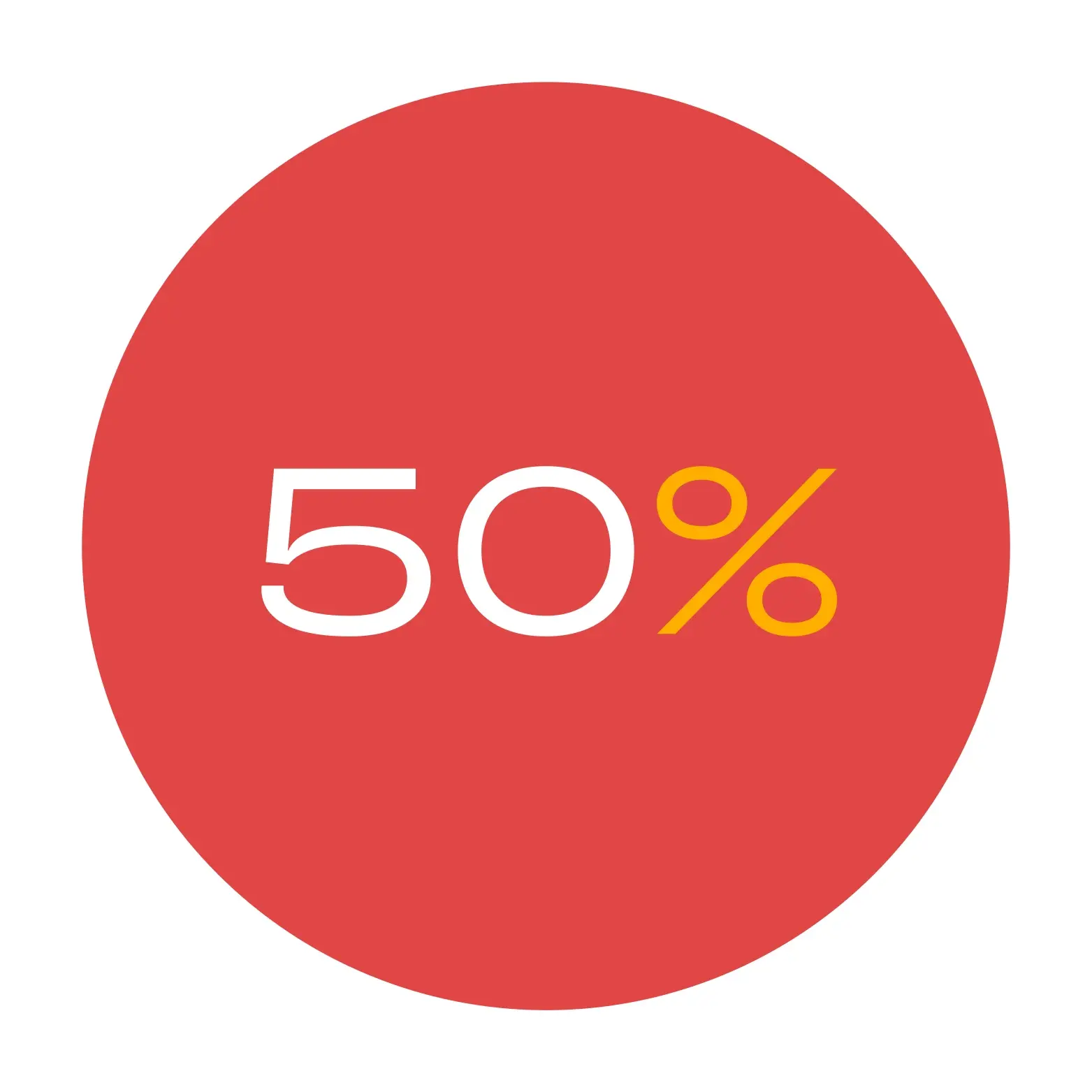 50% icono